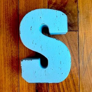 Letter “S”